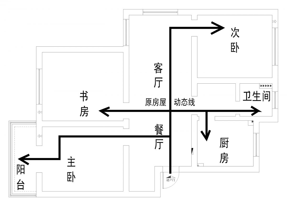 太原裝修案例115平米北歐風(fēng)格~《原木本色》