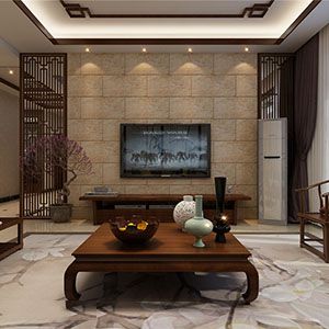 太原裝修設(shè)計(jì)師230㎡中式風(fēng)格
